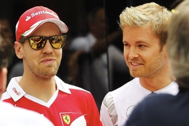 Vettel & Rosberg