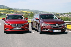 Vergleich Renault Talisman Grandtour Mazda 6 Kombi