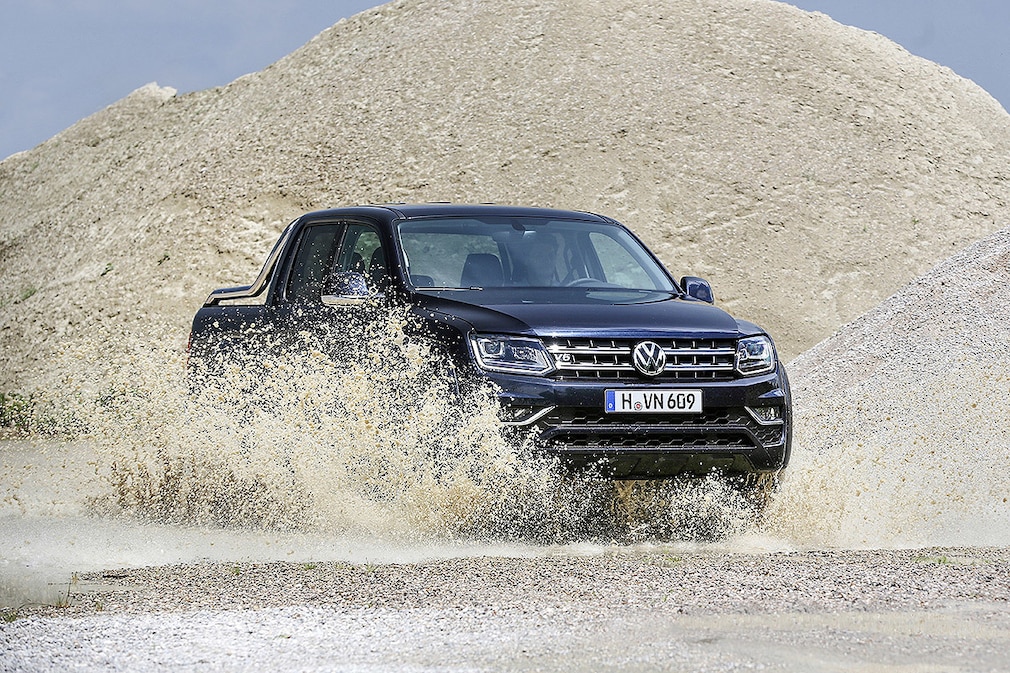VW Amarok Facelift (2016): Sitzprobe