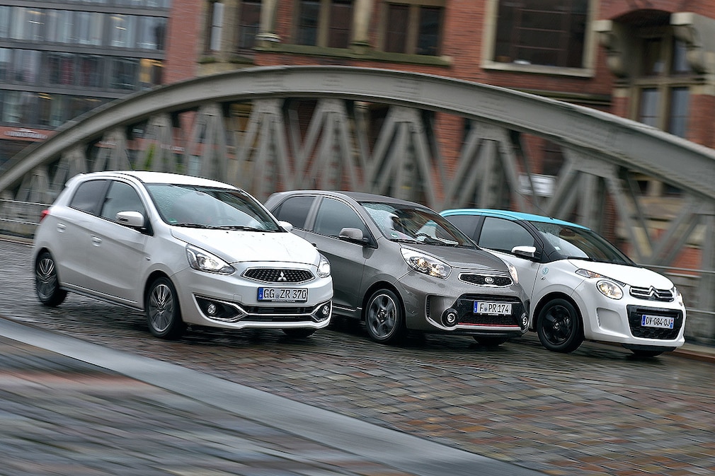 Citroën C1 Kia Picanto Mitsubishi Space Star