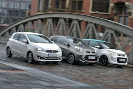 Citroën C1 Kia Picanto Mitsubishi Space Star