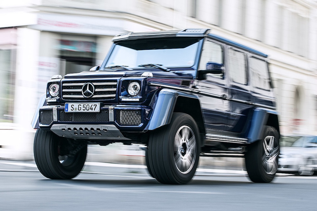 Mercedes G 500 4x4 hoch zwei