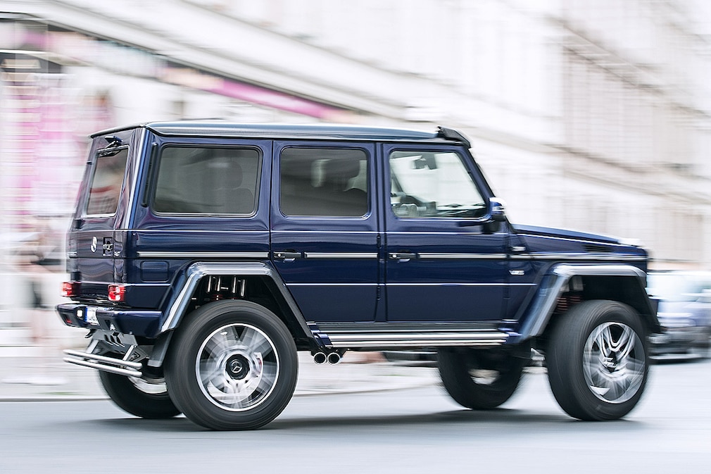 Mercedes G 500 4x4 hoch zwei