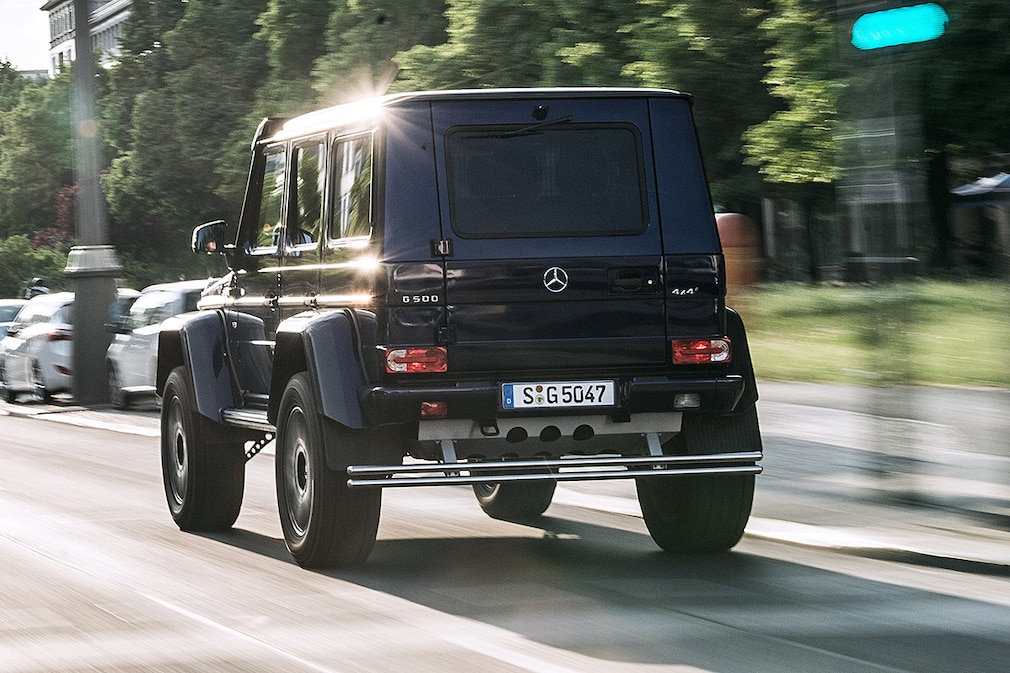 Mercedes G 500 4x4 hoch zwei