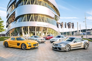 Fünf Generationen AMG Black Series