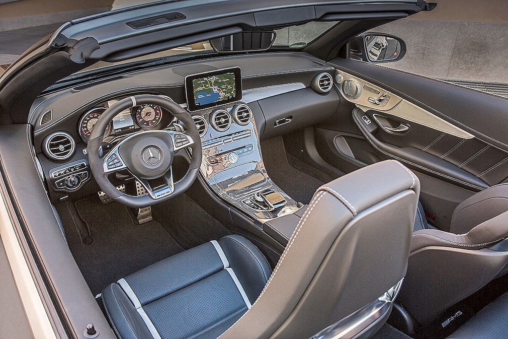Mercedes-AMG C 63 S Cabrio im Test: Fahrbericht