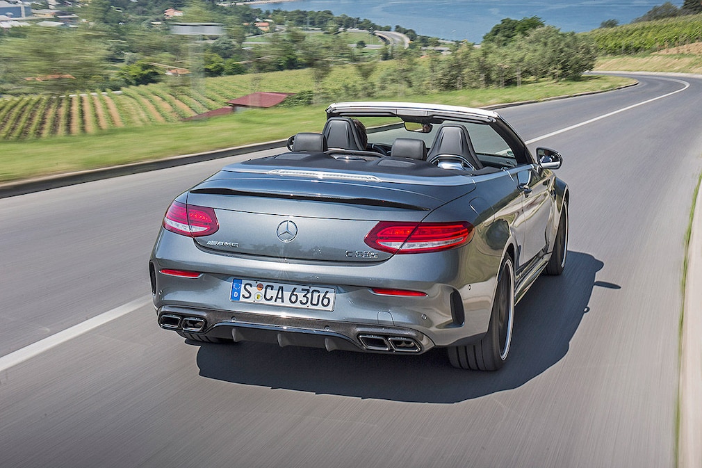 Mercedes-AMG C 63 S Cabrio im Test: Fahrbericht