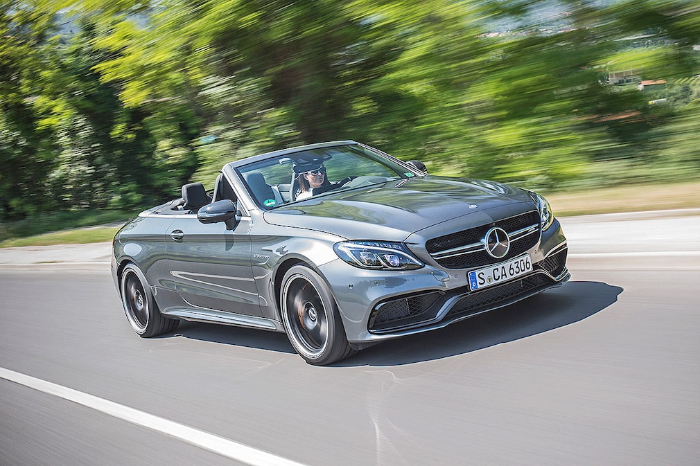 Mercedes-AMG C 63 S Cabrio im Test: Fahrbericht