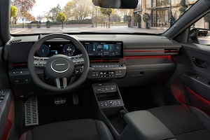 Der Innenraum des Hyundai Kona Elektro N Line