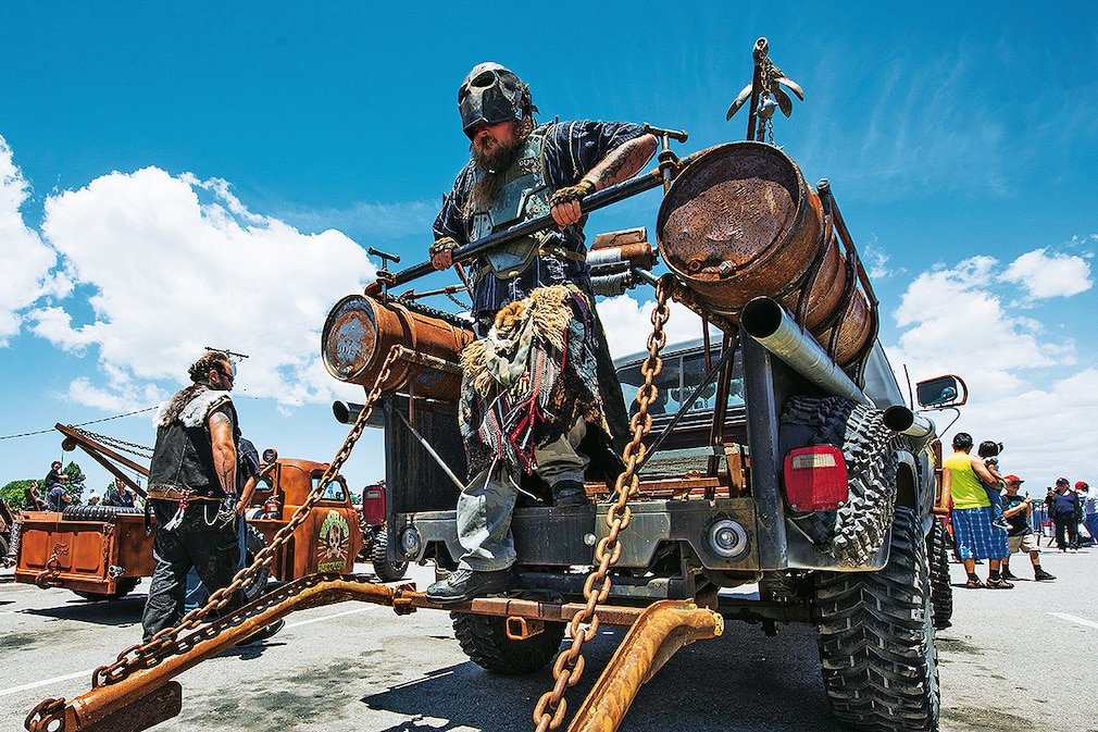 Endzeitstimmung Wasteland World Car Show