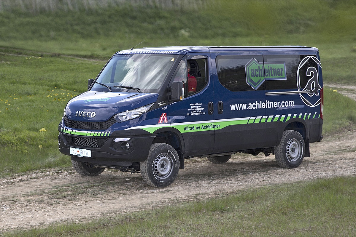 Hochbeiniger Transporter: unterwegs im Iveco Daily 4WD All-Road - AUTO BILD
