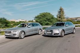 Volvo V90 D5 AWD Audi A6 Avant 3.0 TDI
