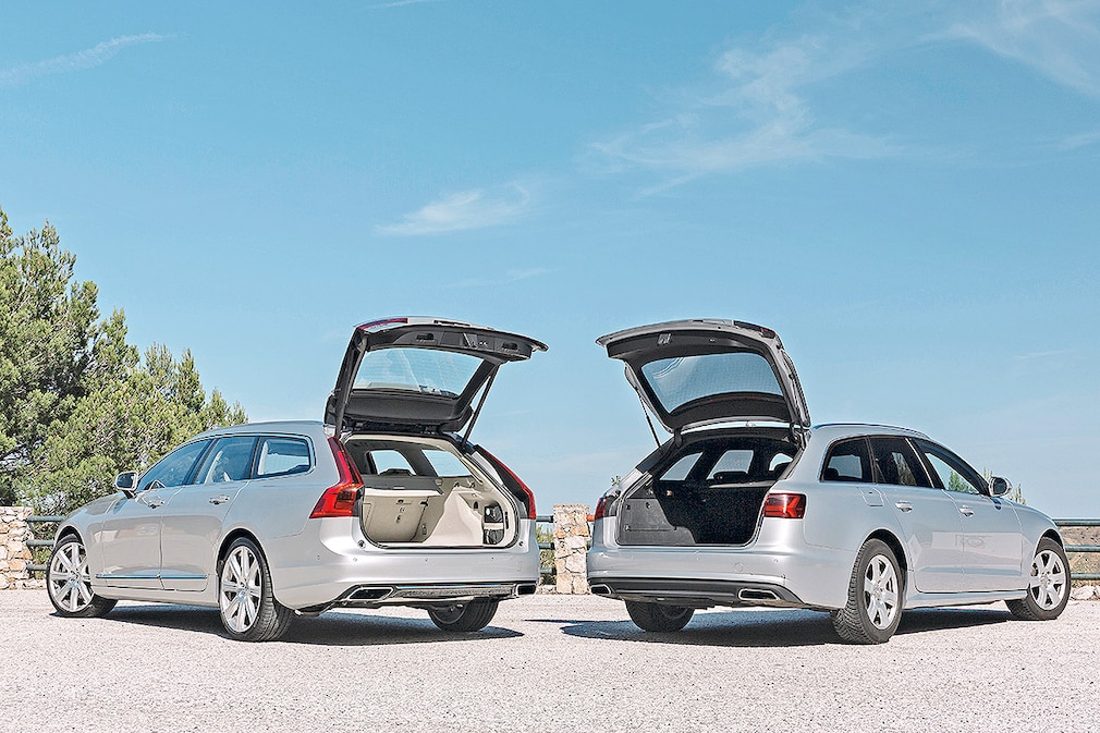Volvo V90 D5 AWD Audi A6 Avant 3.0 TDI
