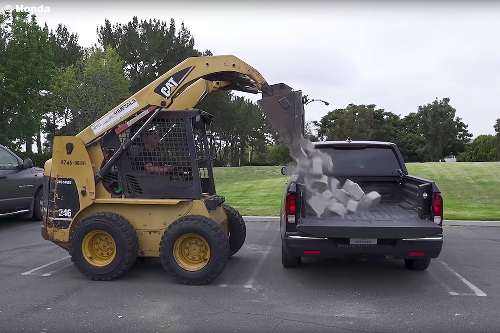 Honda Ridgeline Rock Drop