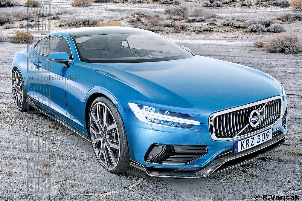 Volvo Coupé Illustration