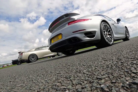 Dodge Challenger vs. Porsche 911 vs. Nissan GT-R