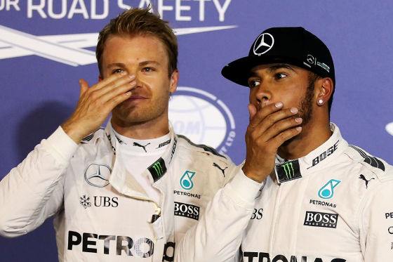 Rosberg & Hamilton