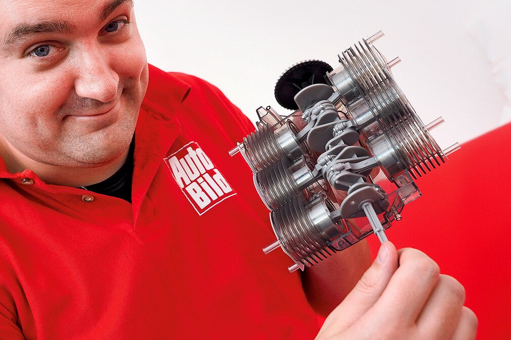 Sechszylinder-Boxermotor