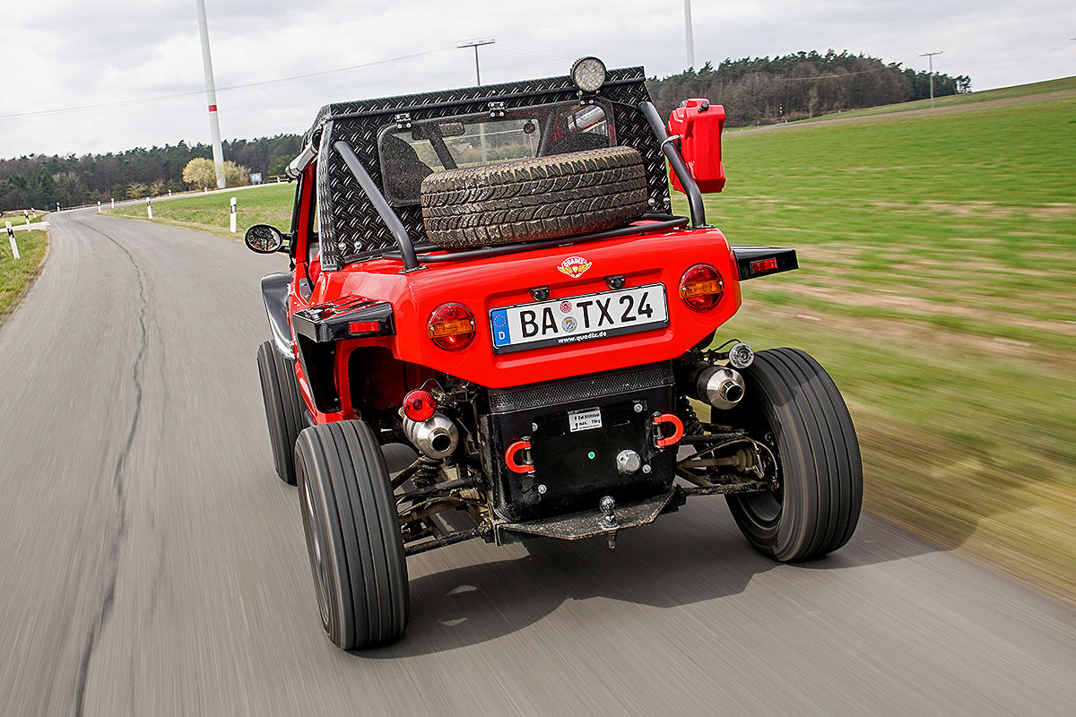 SpaBiger Allradfloh Quadix Buggy 1100 4x4 im Test AUTO BILD