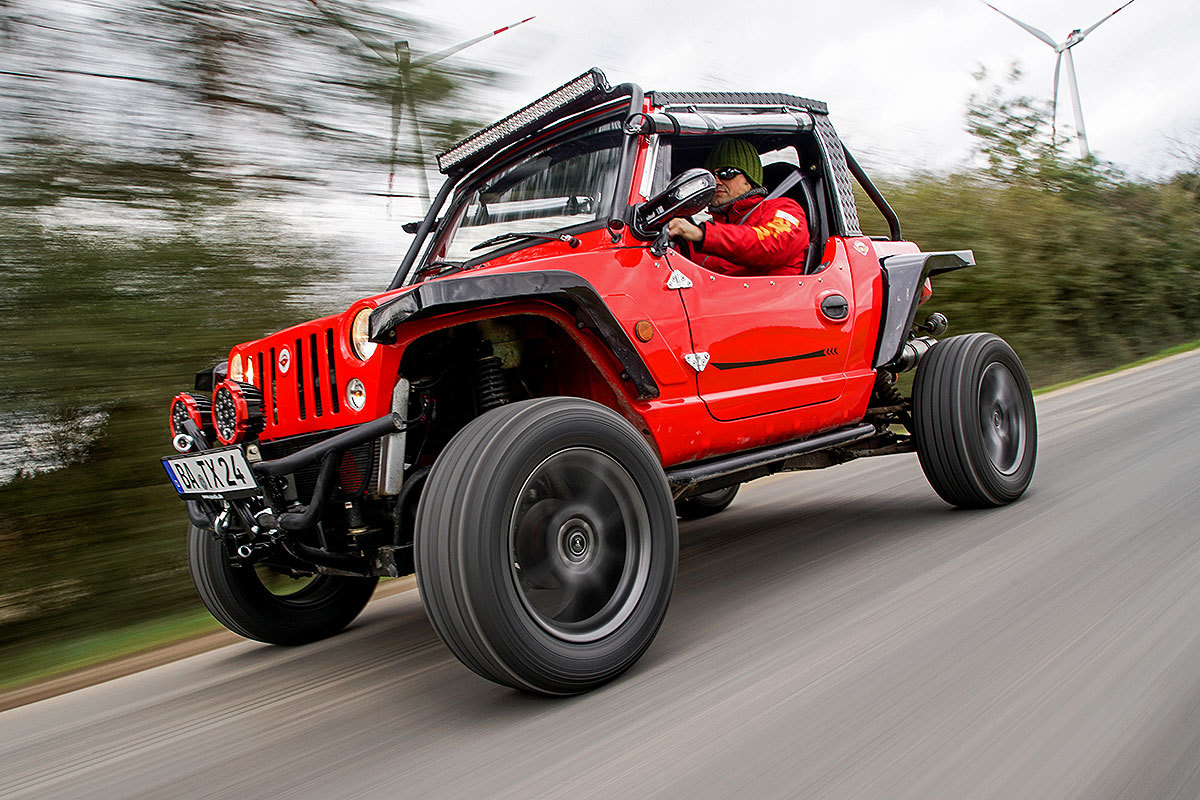 SpaBiger Allradfloh Quadix Buggy 1100 4x4 im Test AUTO BILD