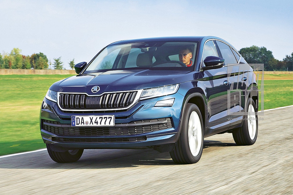 Skoda Kodiaq Coupé Illustration