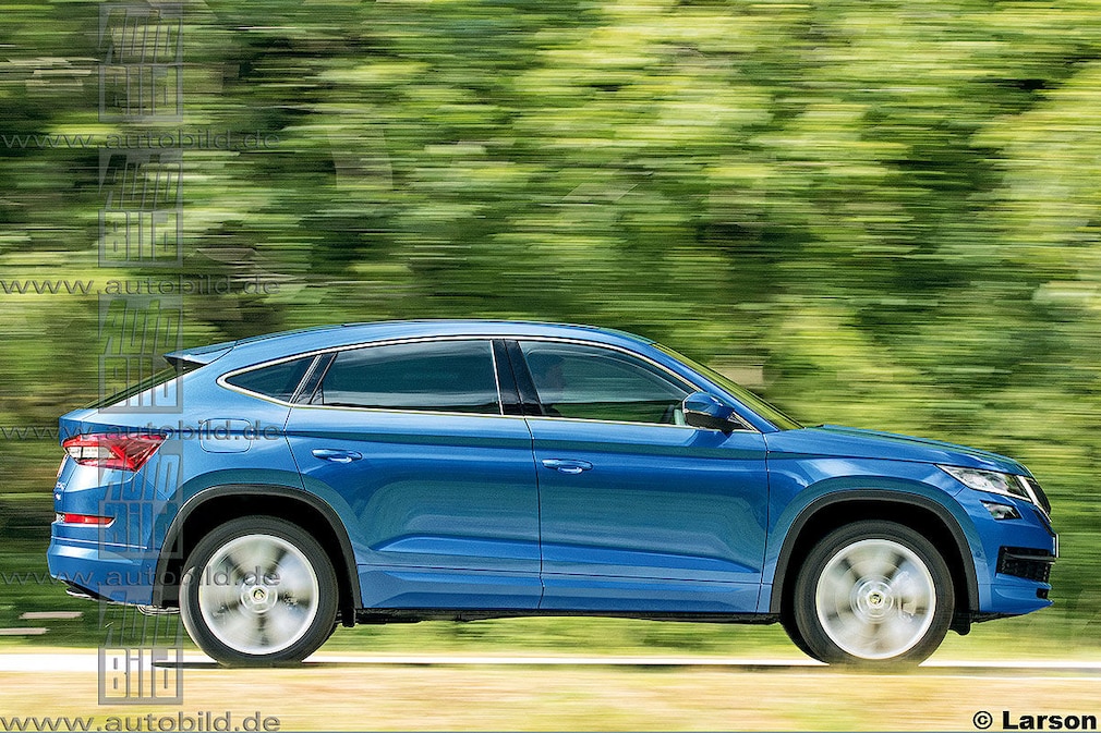 Skoda Kodiaq Coupé Illustration
