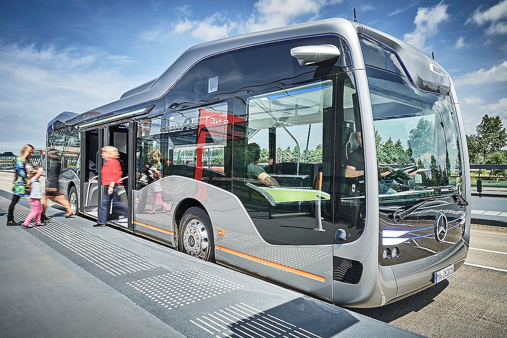 Mercedes Future Bus mit CityPilot