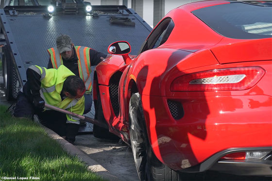 Supercar-Crash: Lamborghini Aventador