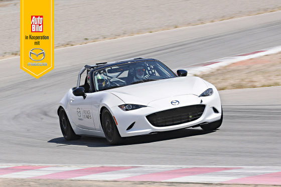 Mazda "Rennen deines Lebens" Fahraktion