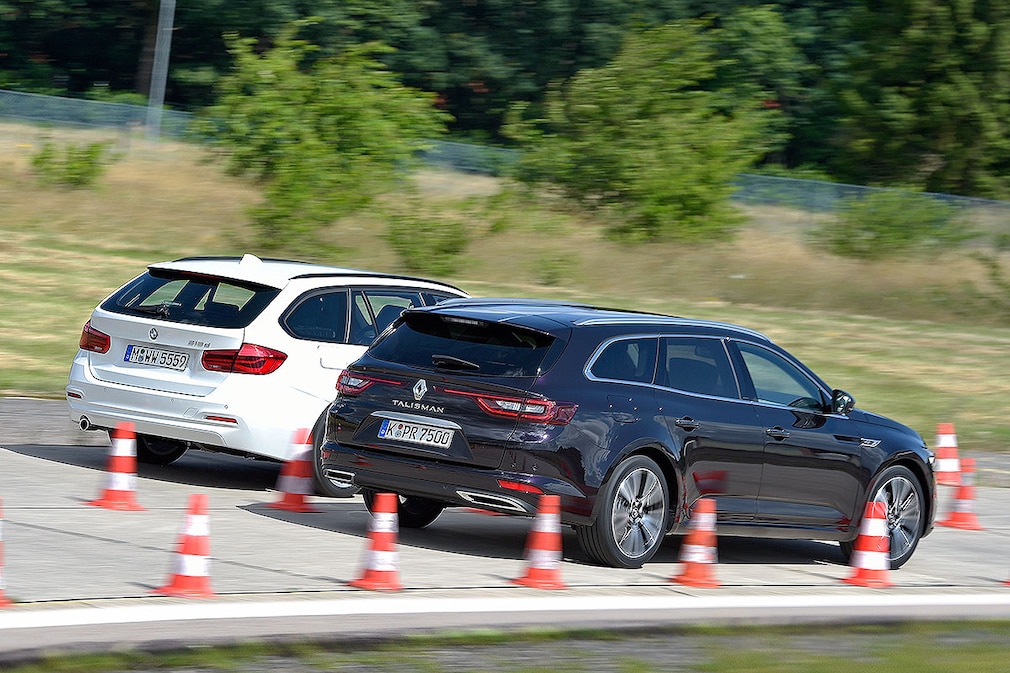 BMW 318d Touring Renault Talisman Grandtour