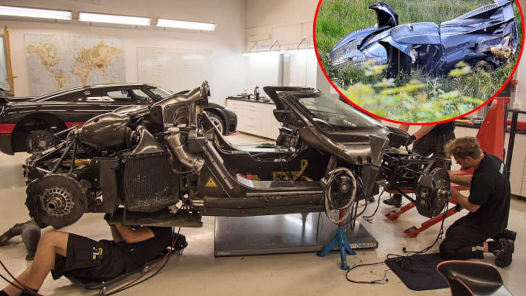 Video: Koenigsegg One Reperatur (2016)