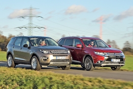 Land Rover Discovery Sport Mitsubishi Outlander