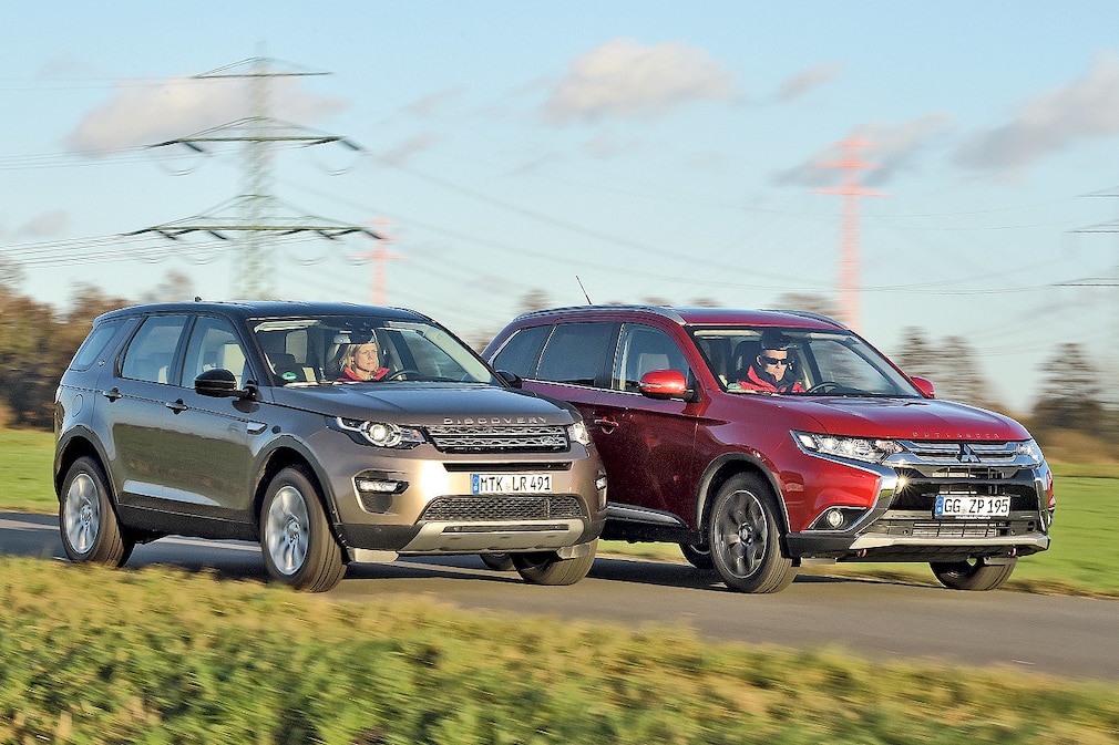 Land Rover Discovery Sport Mitsubishi Outlander