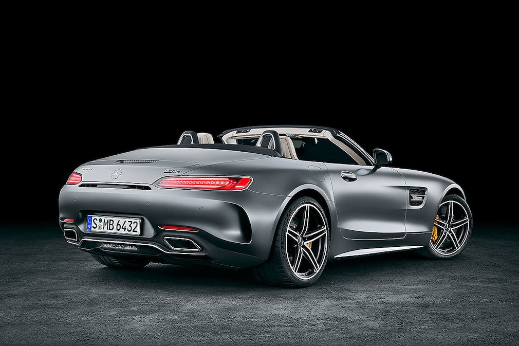Mercedes-AMG GT C Roadster (2017): Erlkönig
