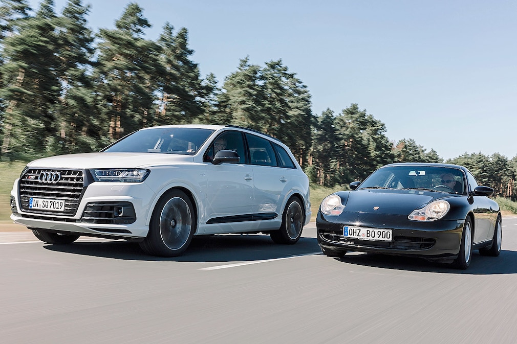 Audi SQ7 Porsche 911 Carrera (996)