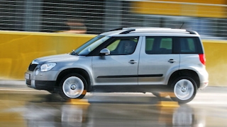 Skoda Yeti, Ganzjahresreifen-Test