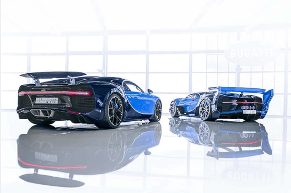Bugatti Vision Gran Turismo Bugatti Chiron ! Studie !