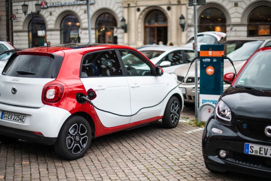 Mini-Stromer in der Hitze