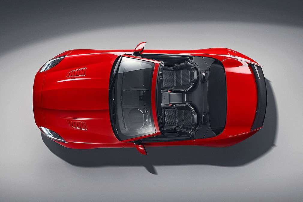 Jaguar F-Type Facelift (2017): Erlkönig