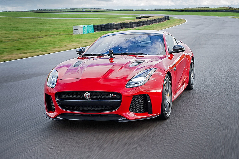 Jaguar F-Type Facelift (2017): Erlkönig