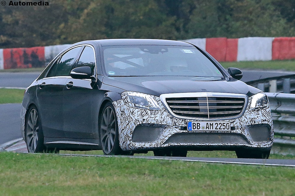 Mercedes-AMG S 63/S 65 (2017): Erlkönig
