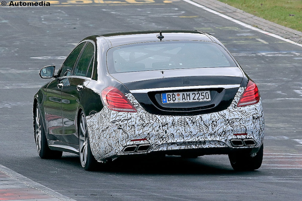 Erlkönig Mercedes AMG S65 Facelift