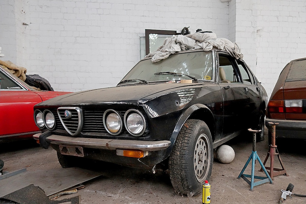 Alfas in der Heide - Alfa Romeo Scheunenfund