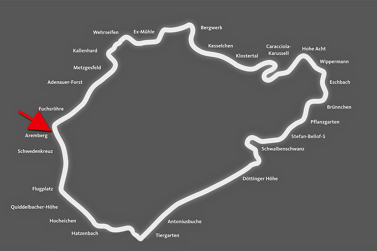 Nürburgring Nordschleife: Fünf fiese Ecken am Ring - Bilder - autobild.de