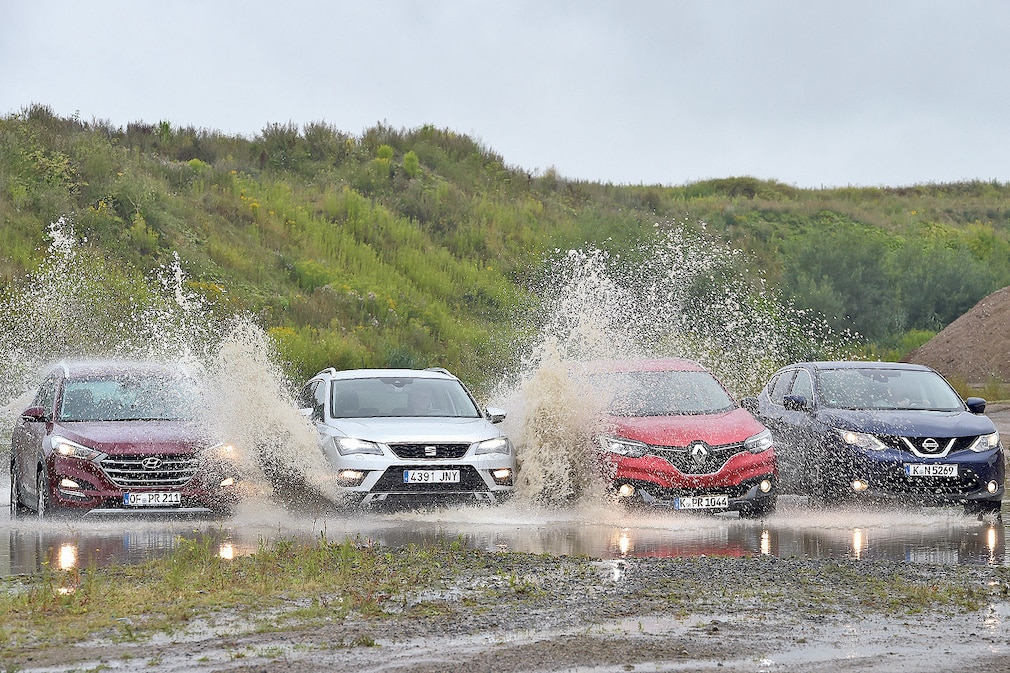 Hyundai Tucson Nissan Qashqai Renault Kadjar Seat Ateca