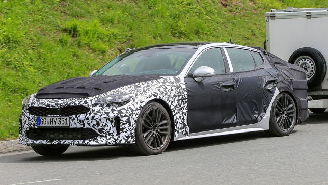 Kia testet Audi A5 Gegner