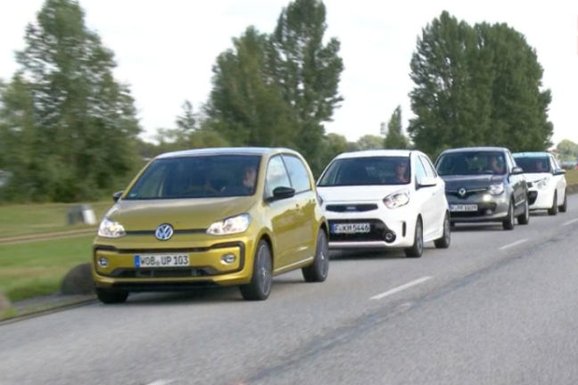 Video Vier Kleinwagen Im Vergleich 2016 Auto Bild