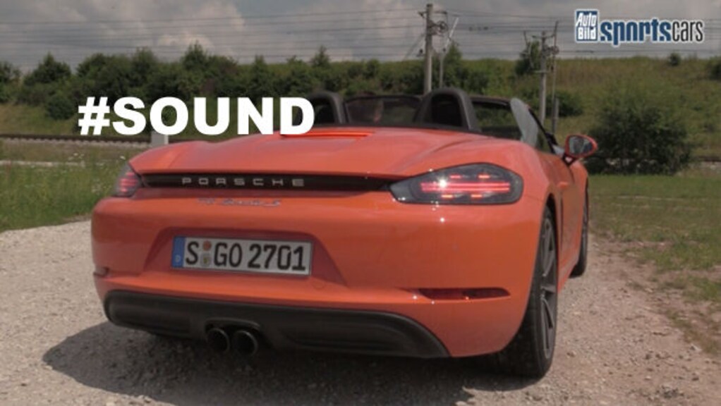 So schnurrt der Vierzylinder-Boxster