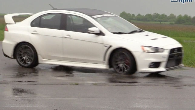 Letzte Fahrt im Lancer EVO