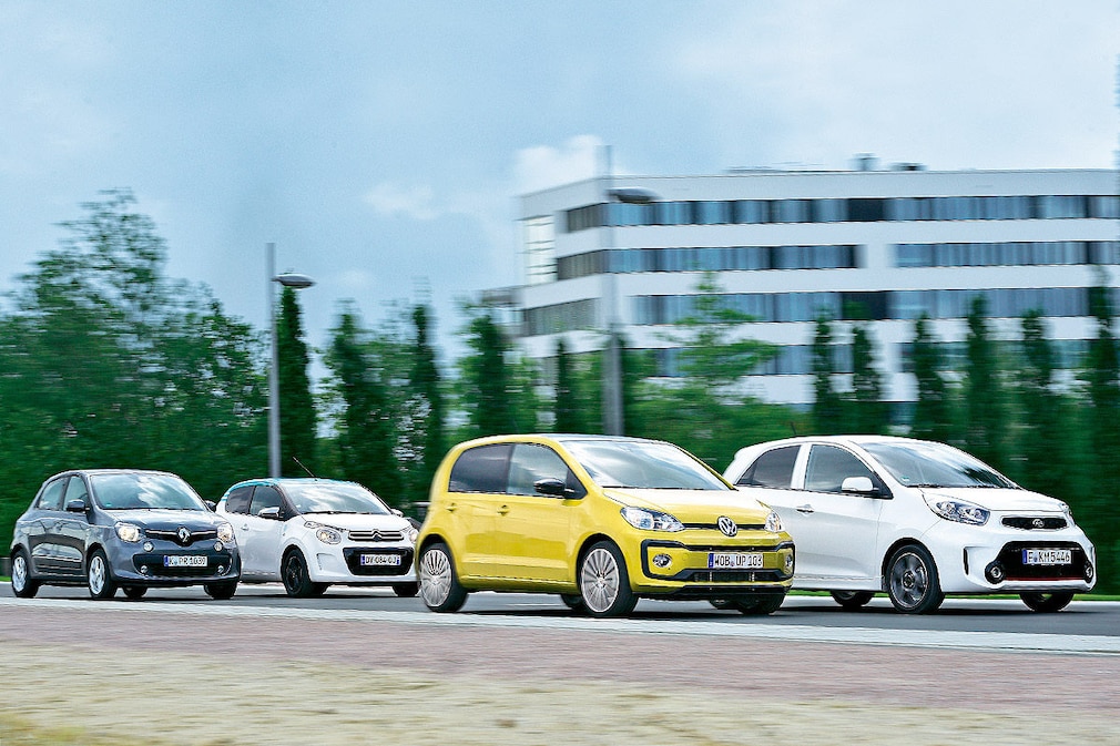 Citroën C1 Kia Picanto Renault Twingo VW Up